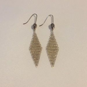 Tiffany & Co. Peretti 1981 Silver Mesh Earrings